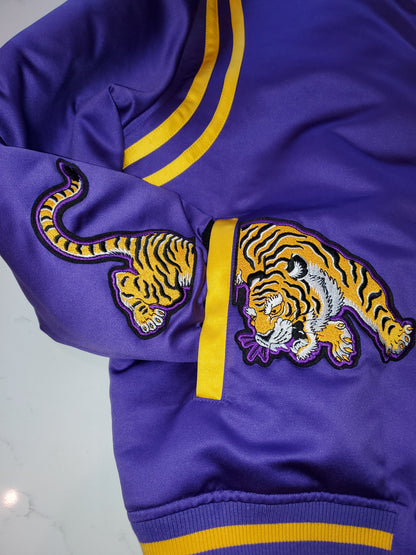 Purple Bayou Bomber Jacket