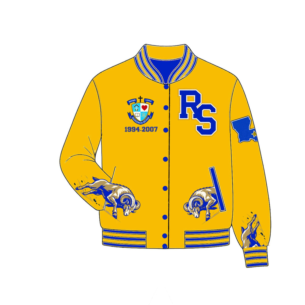 Redeemer Seton Alumni Committee Jacket - The Regal Ram