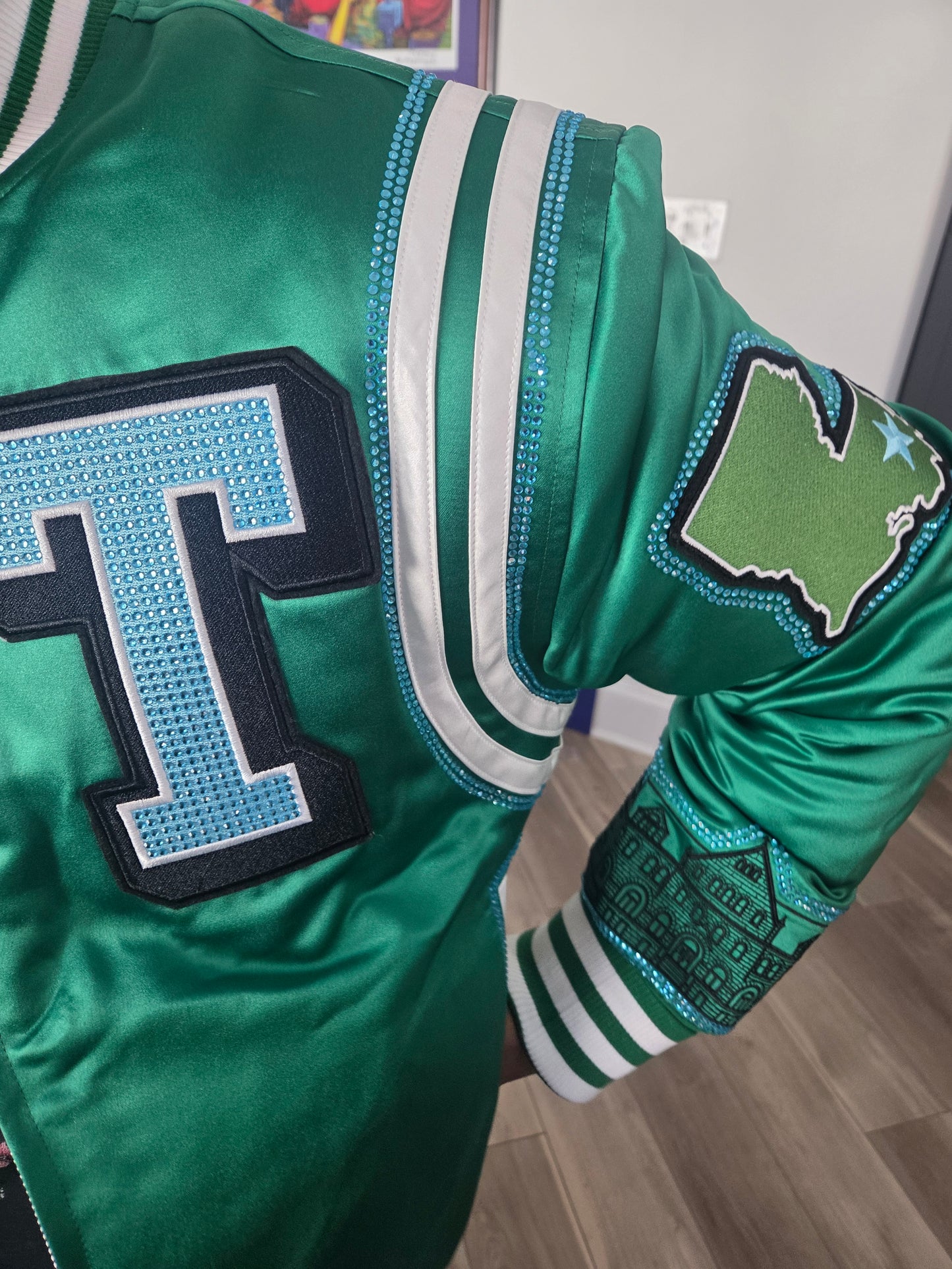 Rhinestone Wave Pocket Bomber